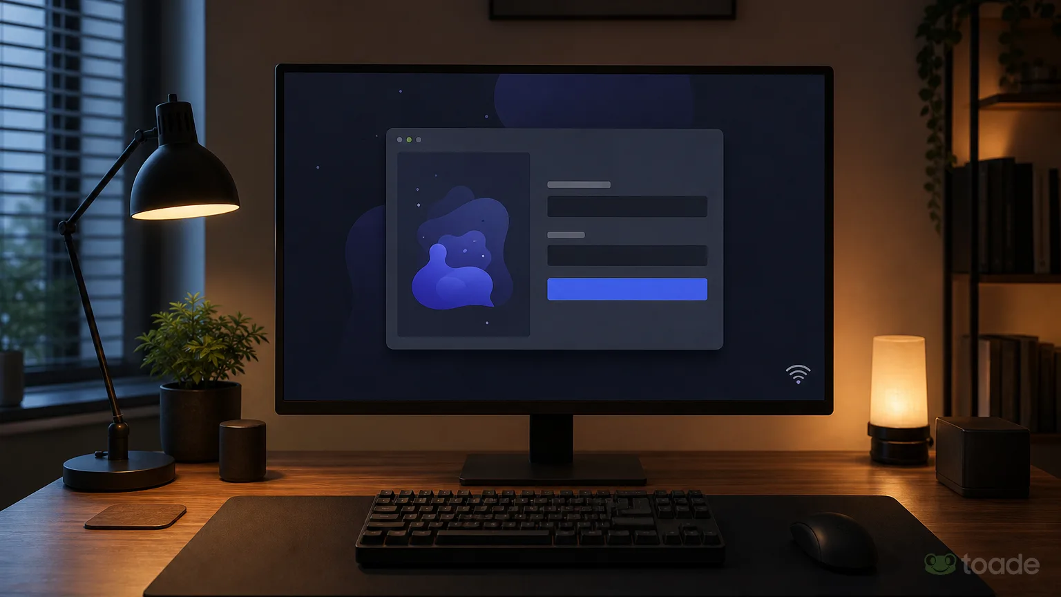 Discord giriş ekranı ve ağ bağlantısı