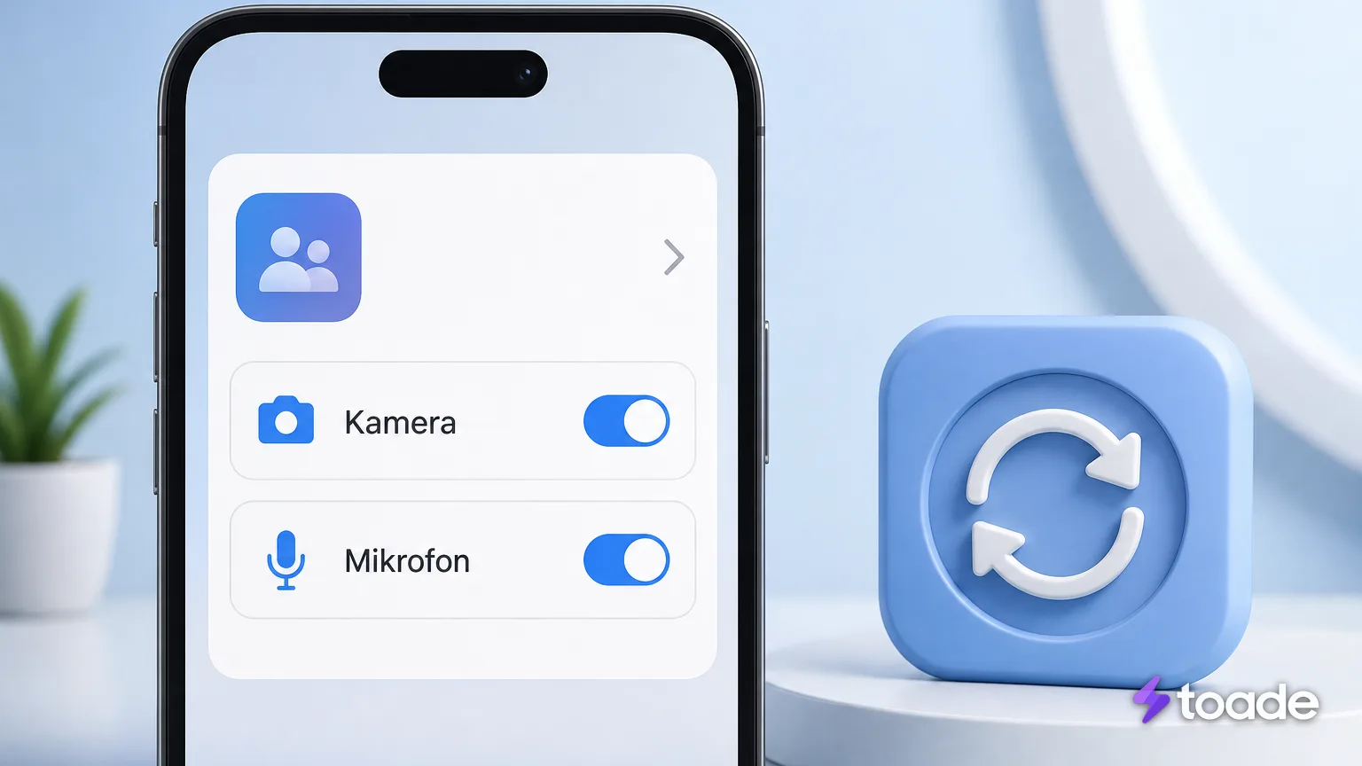 Telefon ayarlarında Instagram kamera ve mikrofon izinlerinin kontrolü