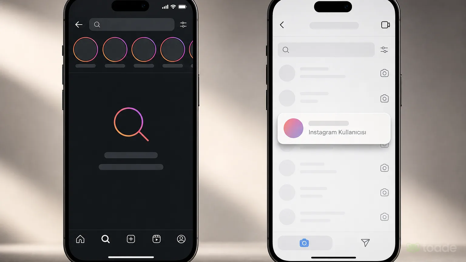 Instagram profil ve mesaj engelleme işaretleri