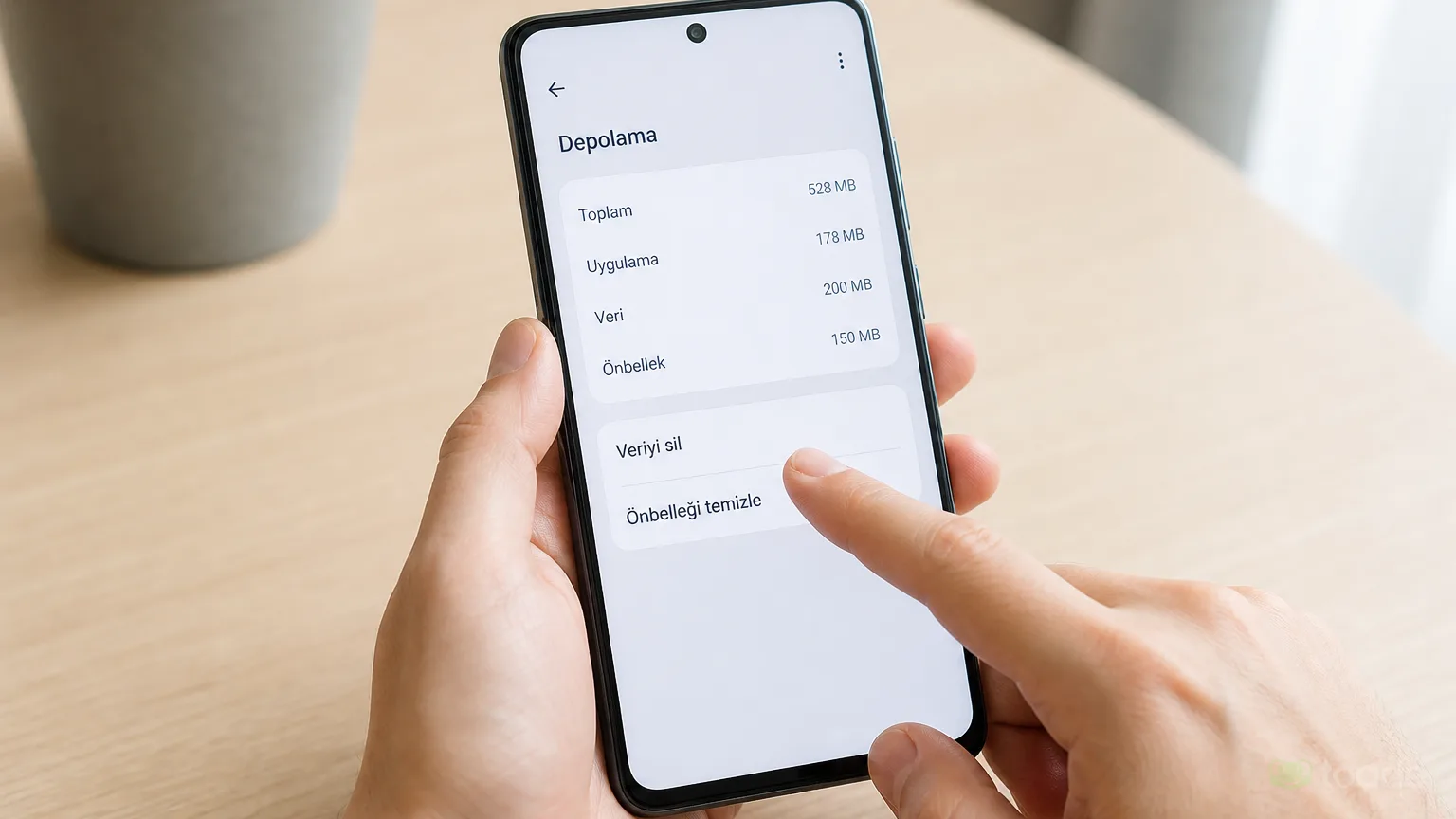 Instagram önbellek temizleme ayarları