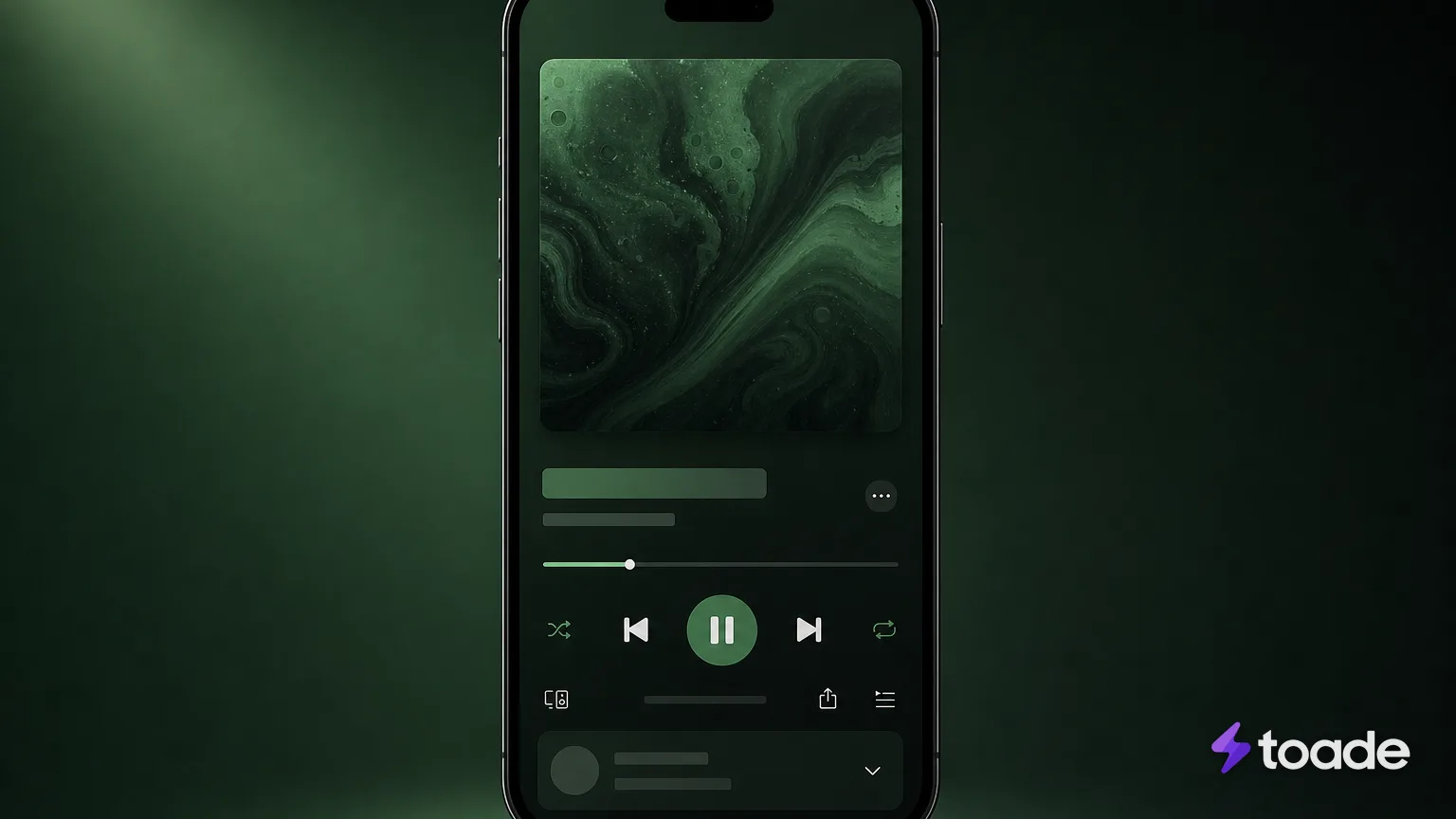 Spotify şarkı künyesi ve çıkış yılı ekranı